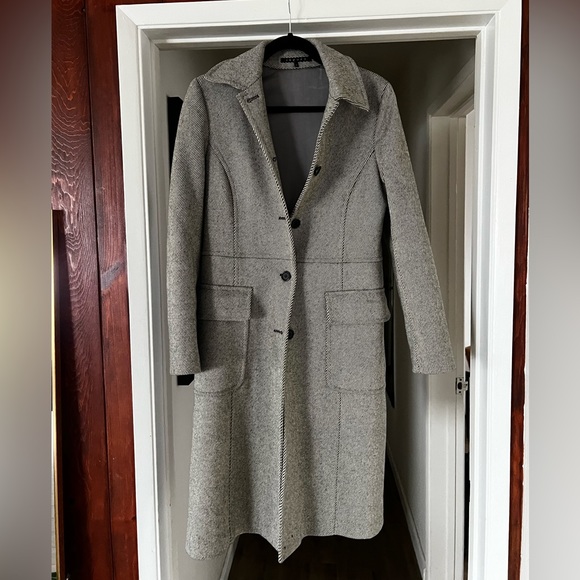 Theory Pea Coat - Like new. Size Medium. - Picture 1 of 4